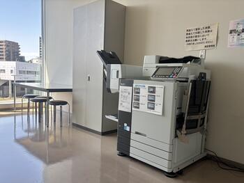 写真:印刷・作業室