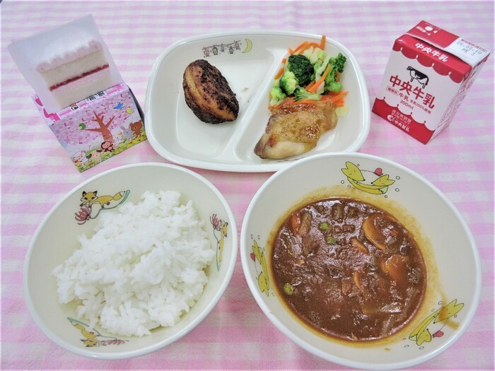 2026年お祝い給食献立