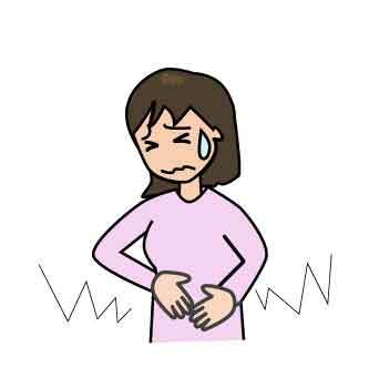 イラスト：胃炎