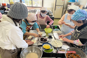 調理実習の様子