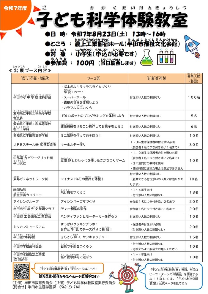 チラシ画像　表
