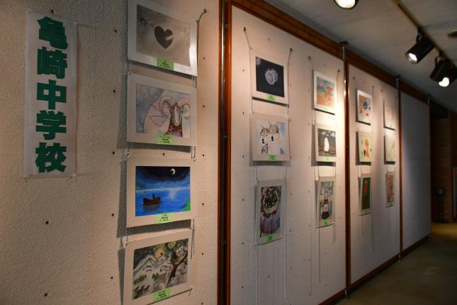 写真：中学校美術部展2