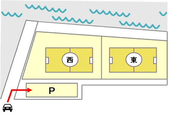 イラスト：マリングラウンド配置図