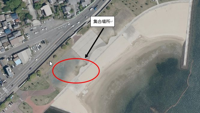 令和7年度　亀崎海浜緑地　地図