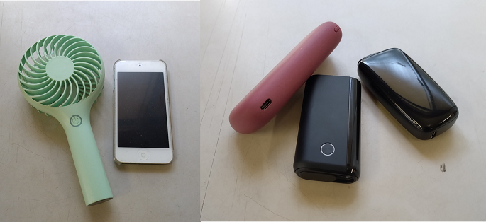 ハンディファンや電子タバコ