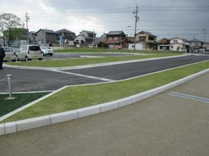 写真：駐車場