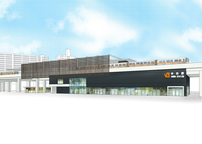 JR半田駅舎イメージパース