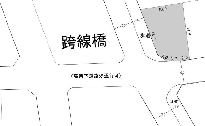地図：保留地83街区10画地