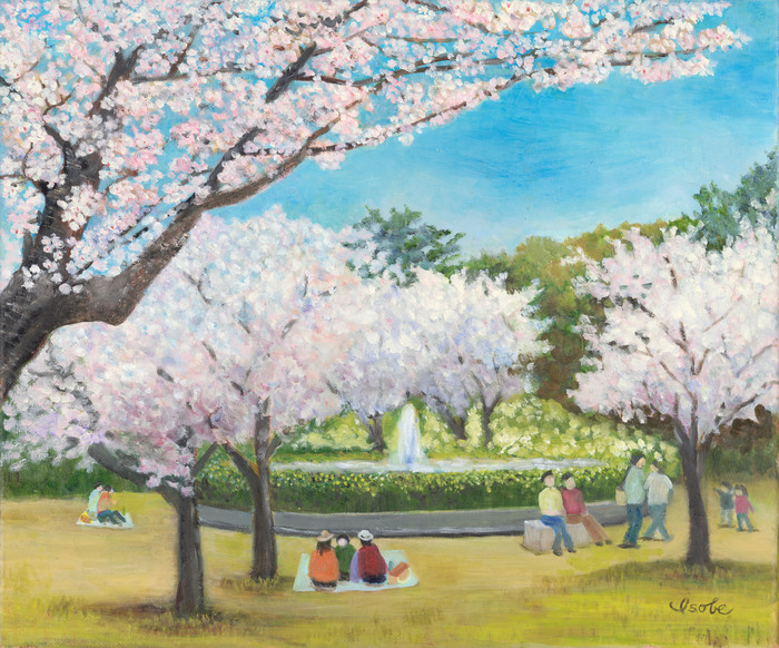 画像:雁宿公園の春