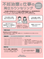 不妊治療と仕事の両立カウンセリング
