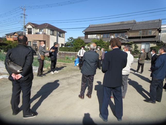 写真：農業委員会視察