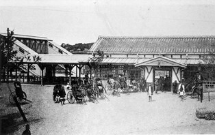 写真：半田駅_昔