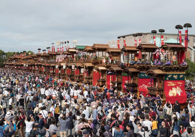 写真：はんだ山車まつり