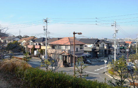 写真：住宅街