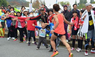 写真：はんだシティマラソン