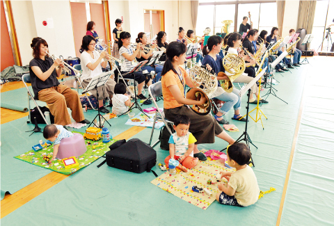 写真：ママブラスバンド