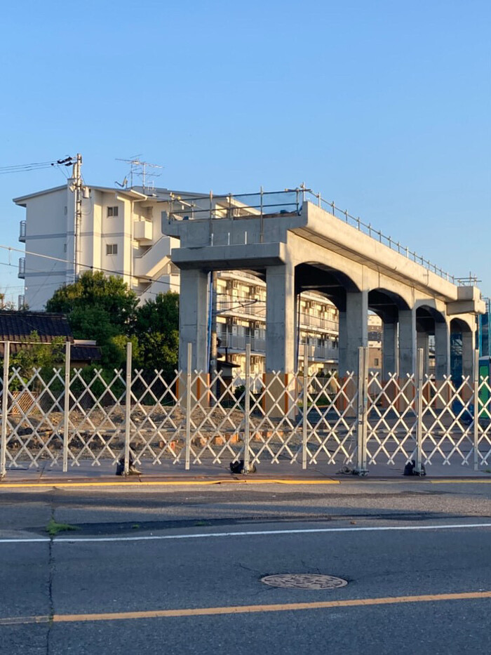 写真：第3半田街道踏切付近