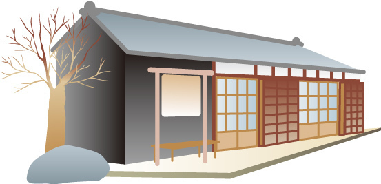 イラスト：新美南吉生家