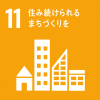 イラスト：SDGs11アイコン