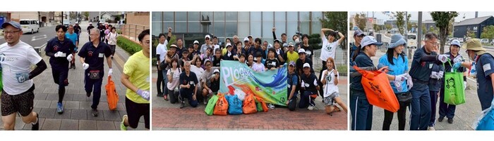 写真：プロギングイベント