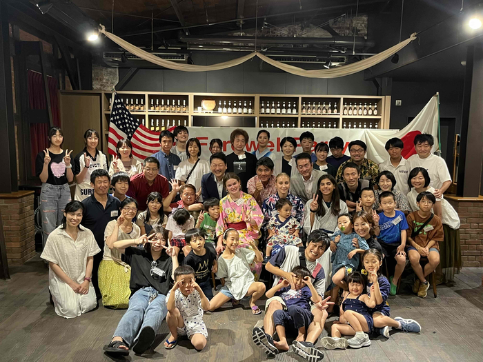 ミッドランド市高校生受入の送別会の画像