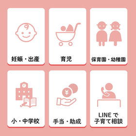 リッチメニュー（LINEで子育て相談）