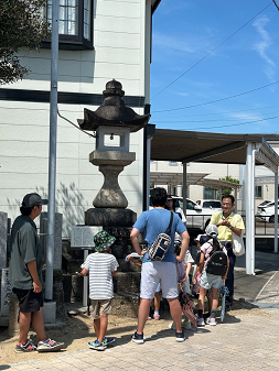 昨年の夏休み「ごんぎつね」教室の様子
