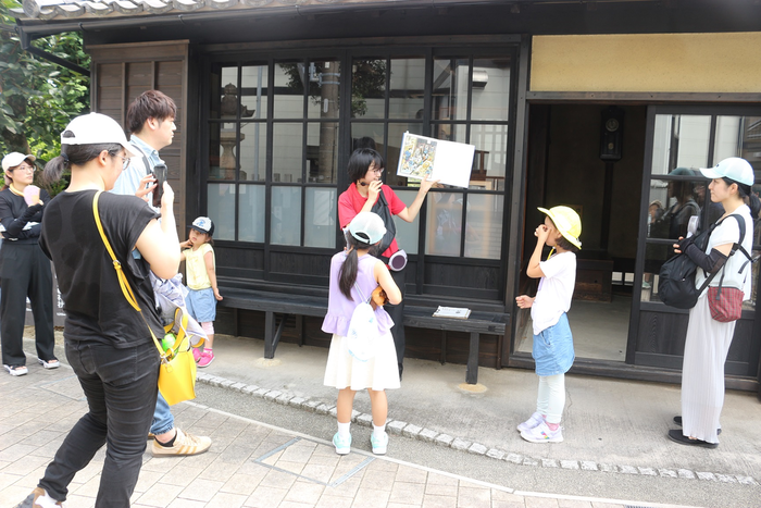 昨年の夏休み「ごんぎつね」教室の様子