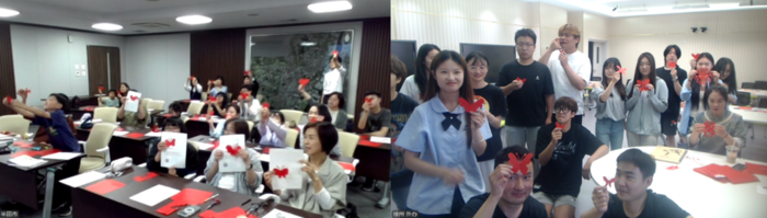 徐州市Talking to the worldの様子