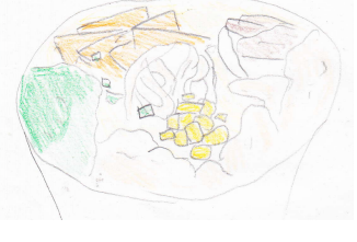 フォーの名古屋コーチンと野菜のスープ