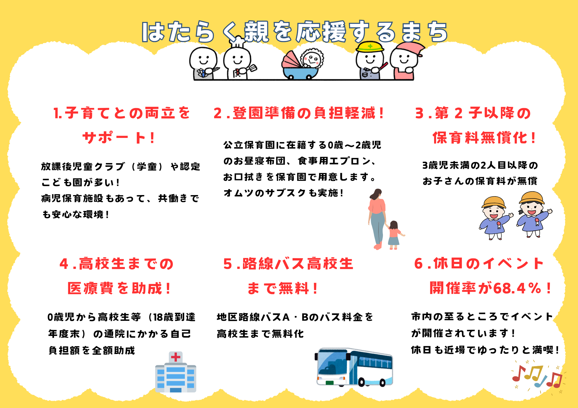 画像：はたらく親を応援