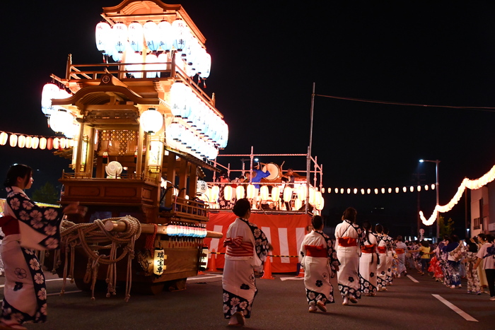 第71回はんだ市民盆踊り大会の様子