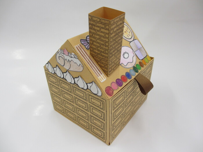 お菓子の家の作品イメージです