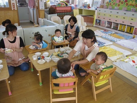 写真：保育室の様子