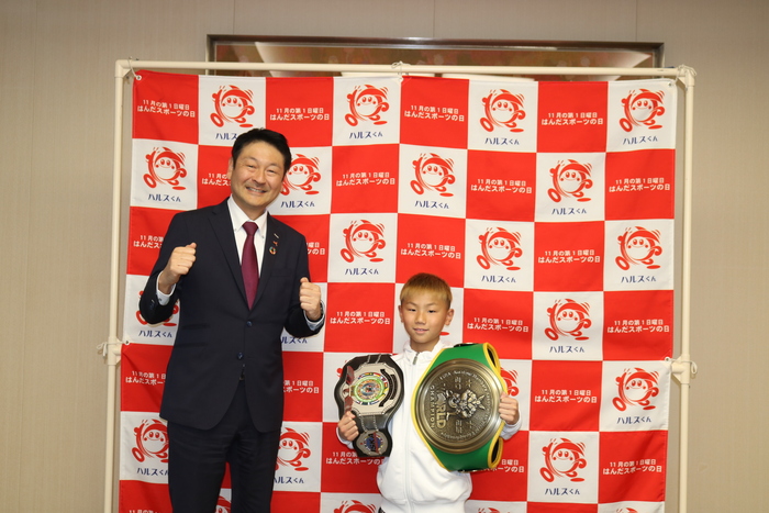 表敬訪問(キックボクシング)