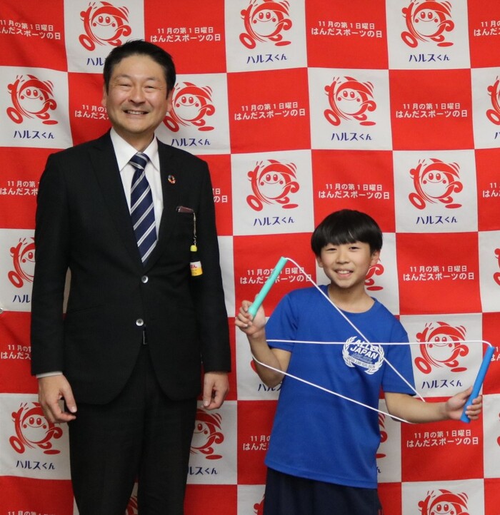 市長と武知さん