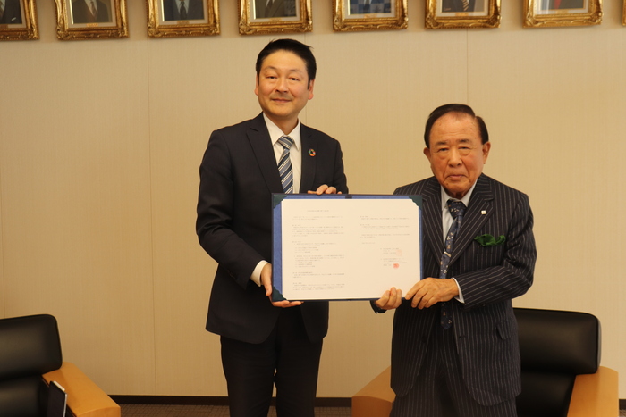 協定締結式(セントラル愛知交響楽団)