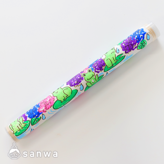 お絵かきレインスティック