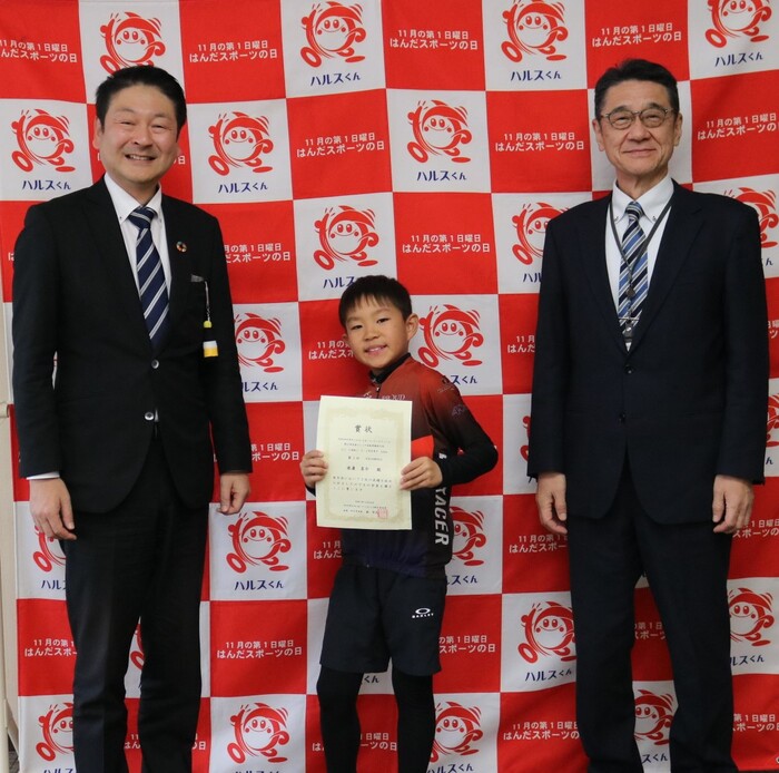 市長と渡邊喜介さん