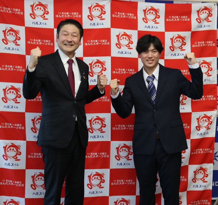 表敬訪問（デフサッカー）