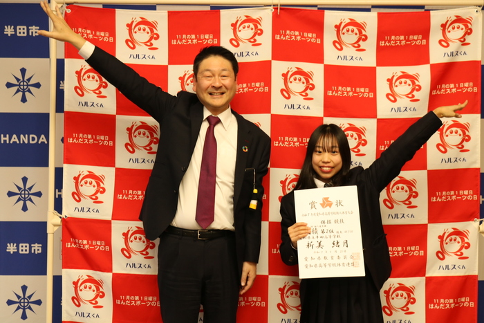 表敬訪問（体操）