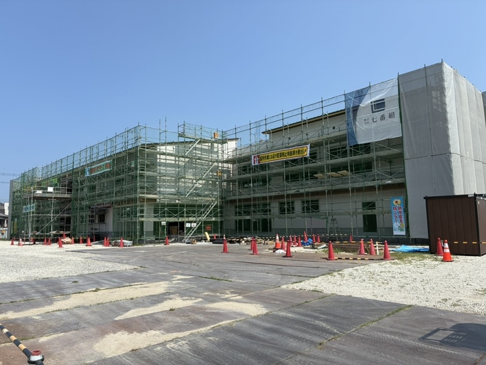 写真：工事の様子