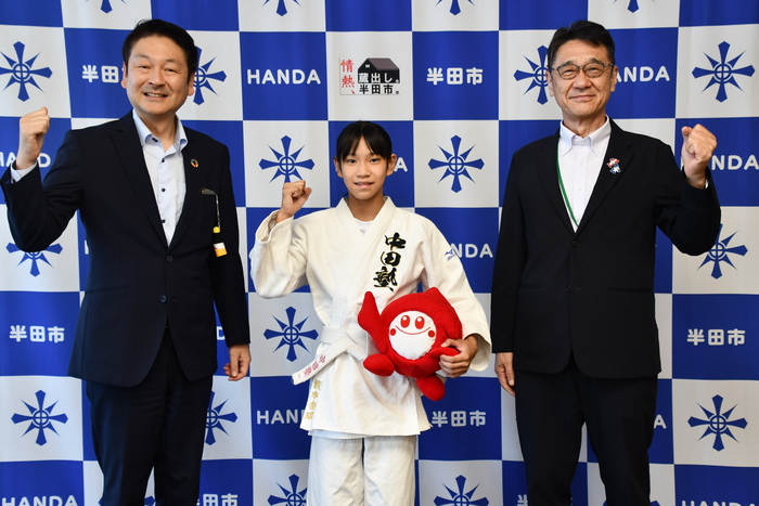 表敬訪問(柔道)